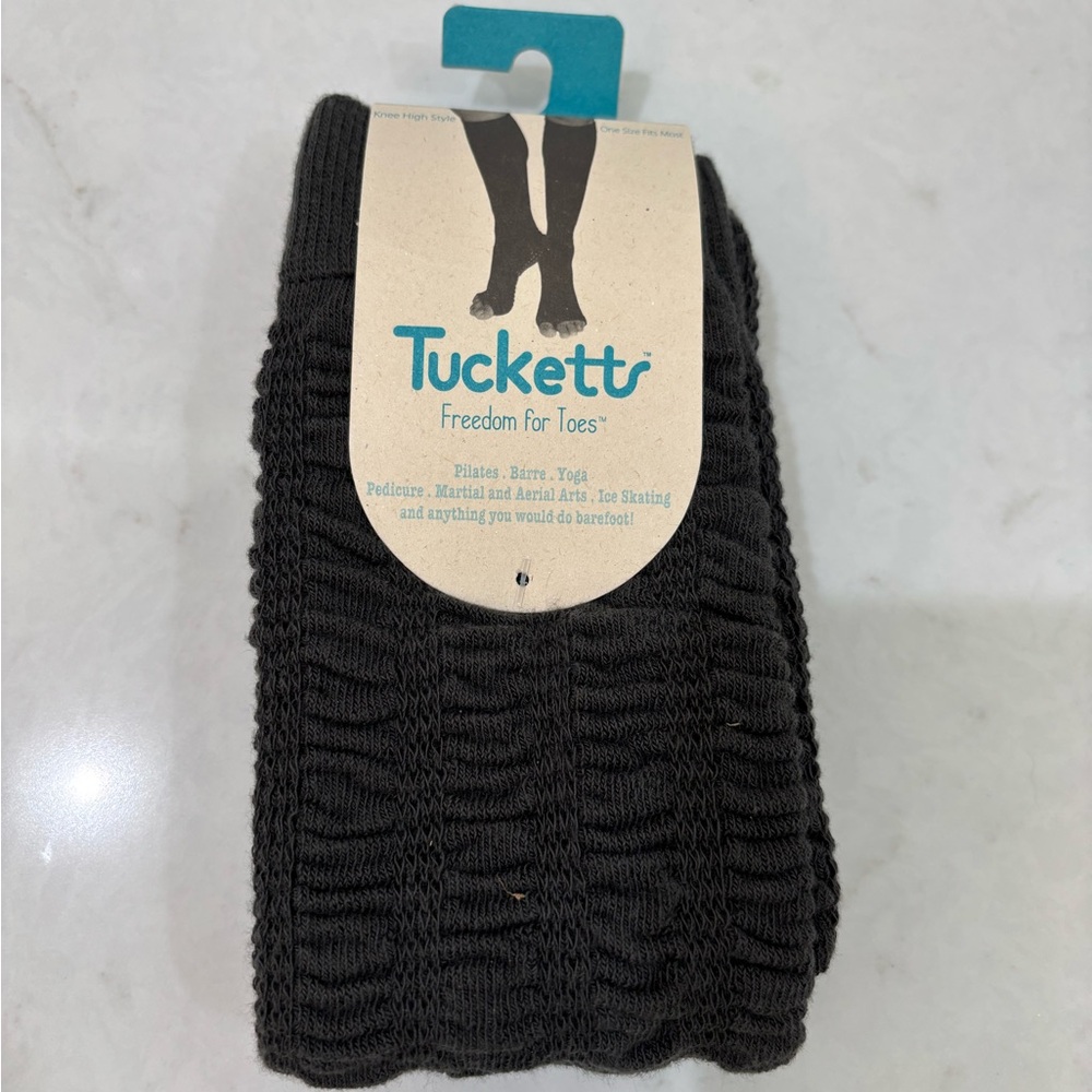 Tucketts ruched legwarmers NEW w/ Tags